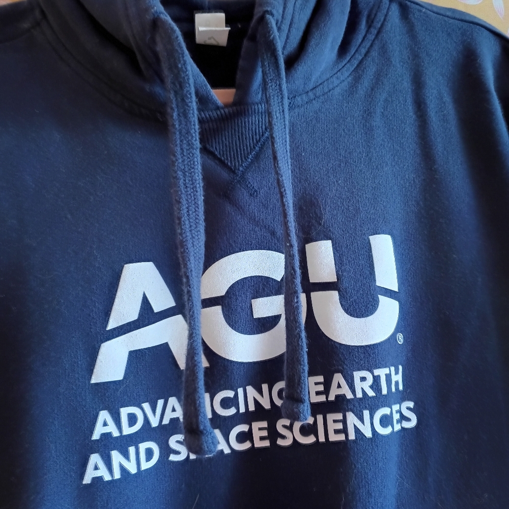 American Geophysical Union Blue Hoodie 4X - Picture 2 of 5